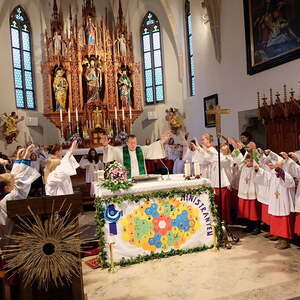 Ministranten Vorstellgottesdienst, Pfarre Neumarkt im Mühlkreis
