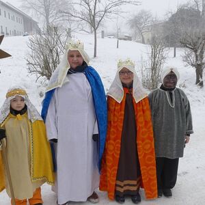 Sternsinger unterwegs 2016