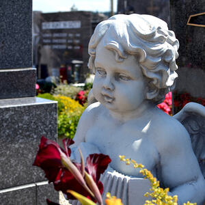 Friedhof und Aufbahrungshalle