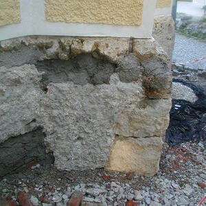 Außenrenovierung Pfarrkirche 2005