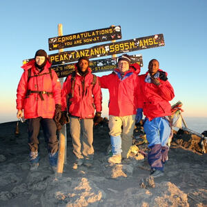 Kilimanjaro-Besteigung von Pfarrer Wimmer