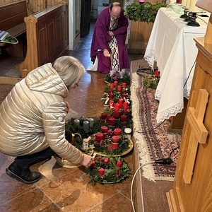 Adventkranzsegnung