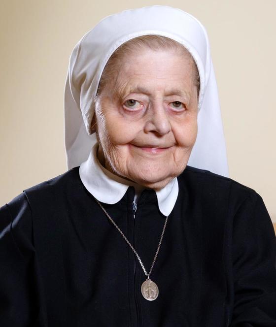 Foto: Sterbebild Sr. Donata Wipplinger