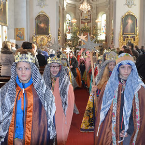 Dreikönigsmesse in der Pfarrkirche Kopfing