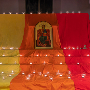 Die Katholische Jugend Kirchdorf gestaltete ein Heilsames Gebet mit Gesängen aus Taizé.