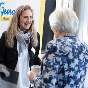 Claudia McNichol, Leiterin des Geschäftsfeldes 'Szenario-Das Theaterabo' im Kath. Bildungswerk