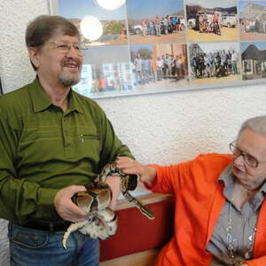 Seniorenrunde - Frieda und Arnold