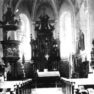 Kirche um 1893