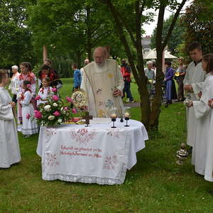 Prozession zu Fronleichnam