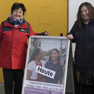 Suppenessen am Bauernmarkt