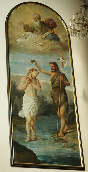 Altarbild der Pfarrkirche Kopfing