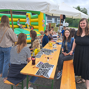 Jungscharleiterinnnen sorgten fürs Kinderprogramm