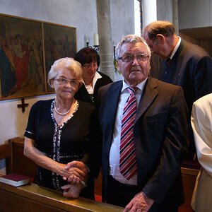 Messe für Ehejubilare am 22.05.2011