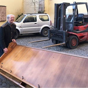 Ausräumen der Kirche am 29.01.2016