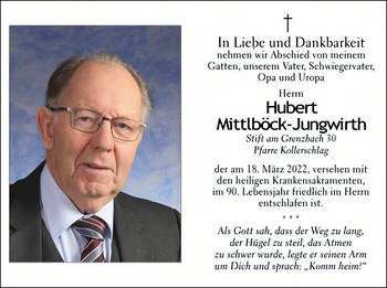Hubert Mittlböck-Jungwirth