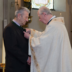 Ehrung langjähriger Kirchenchormitglieder