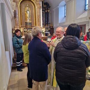 Segnung durch GV Severin Lederhilger