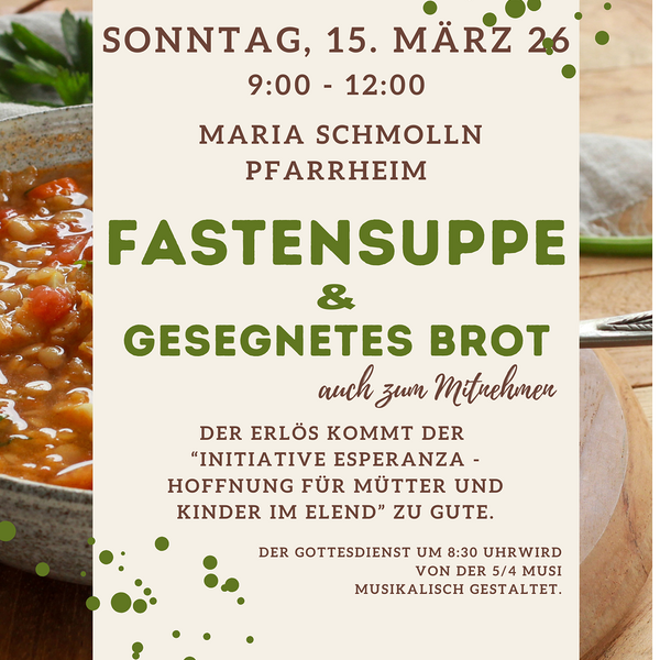 Suppe für den guten Zweck