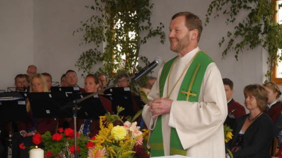 Messe mit Abt Reinhold Dessl