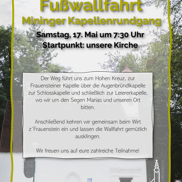 Mininger Kapellenrundgang
