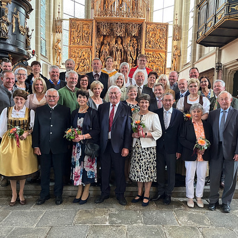 Fest der Ehejubilare
