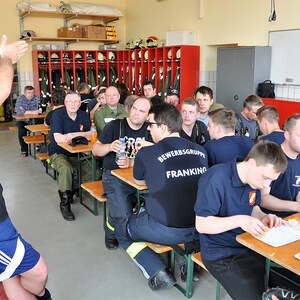 Abschlußbesprechung im Zeughaus