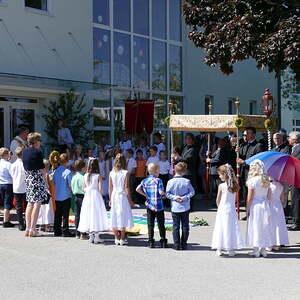 Fronleichnam 2017, Pfarre Neumarkt im Mühlkreis