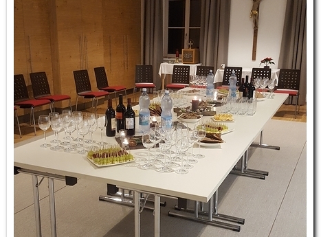 Johanneswein in der Pfarre Kopfing