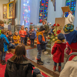 Täuflingssegnung beim Gottesdienst am 5. Februar 2023