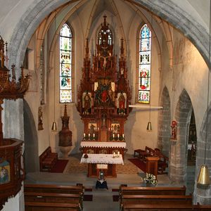 Pfarrkirche Gaflenz - Innenraum vom Chor