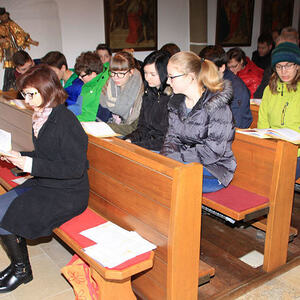 Vorstellung der Firmkandidaten am 13. März 2016