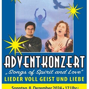 Plakat Adventkonzert 2024