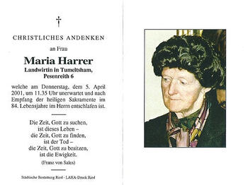 Maria Harrer