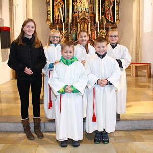 Ministrantenaufnahme 2016