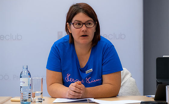 Michaela Haunold, Leiterin der Caritas Sozial-Beratungsstellen