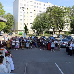 Fronleichnamsprozession der Pfarre St. Quirinus