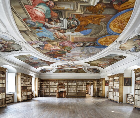 Wo Mönche leichtes Spiel mit schweren Wälzern hatten