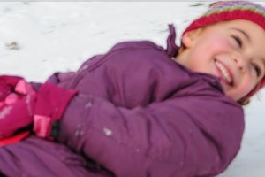 Schnee im Kindergarten