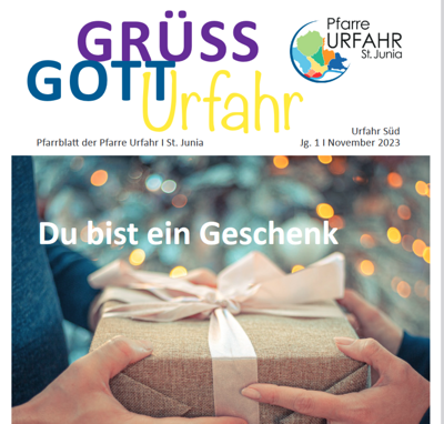 Titelblatt Pfarrblatt Advent und Weihnachten 2023