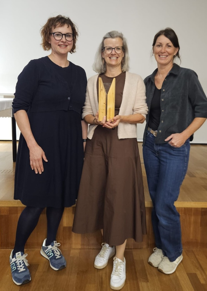 Preisverleihung 'Leondine', 29. September 2026 / Pfarrgemeinde Linz-St. Margarethen Gemeinderätin Stefanie Thaler, Barbara Bohrn (AKN), Petra Schneemayer (AKN)