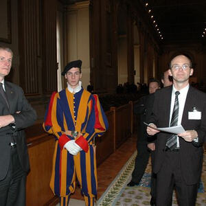 Rom - Christbaum für Papst