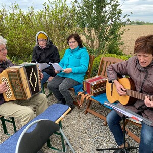 Maiandacht in Aching