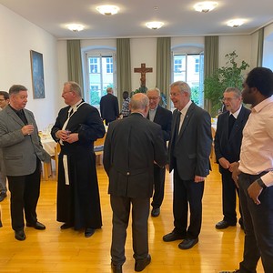 Mittagessen der Priesterweihejubilare