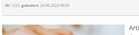 Eintrag ID