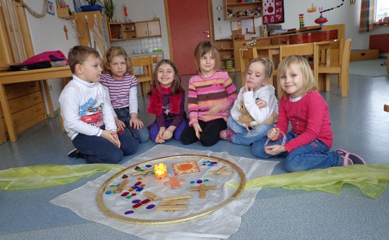 Fastenzeit im Kindergarten                               