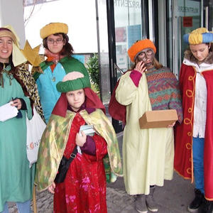 Sternsinger unterwegs