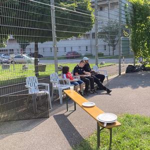 Die Kids warten schon