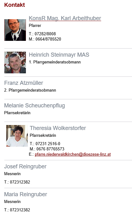 Datenbank / © Diözese Linz Kommunikationsbüro Datenbank