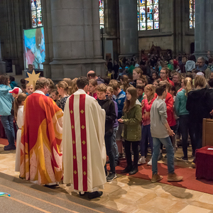 JuMiläum – Großes Kinderfest zu 70 Jahre Jungschar in Linz1.500 MinistrantInnen, Jungscharkinder und GruppenleiterInnen feierten am Samstag, 20. Mai 2017 den 70. Geburtstag der Katholischen Jungschar in der Linzer Innenstadt. Der gemeinsame Gottesdi