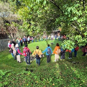 unterwegs auf dem Landschaftsrahmenweg